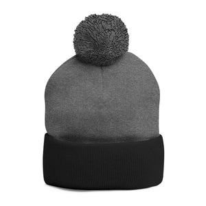 Cozy Pom-Pom Knit Cap with Custom Embroidery - G8 Sport