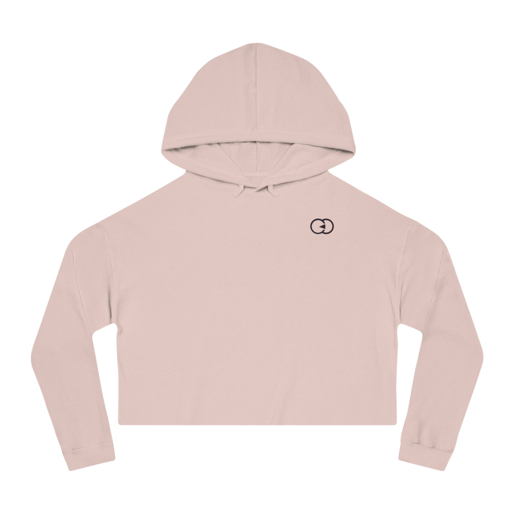Chic Women’s Cropped Hooded Sweatshirt - Trendy & Comfortable Casual Wear
