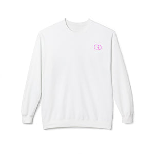 Unisex Softstyle Fleece Crewneck Sweatshirt - Trendy Pink Design - G8 Sport