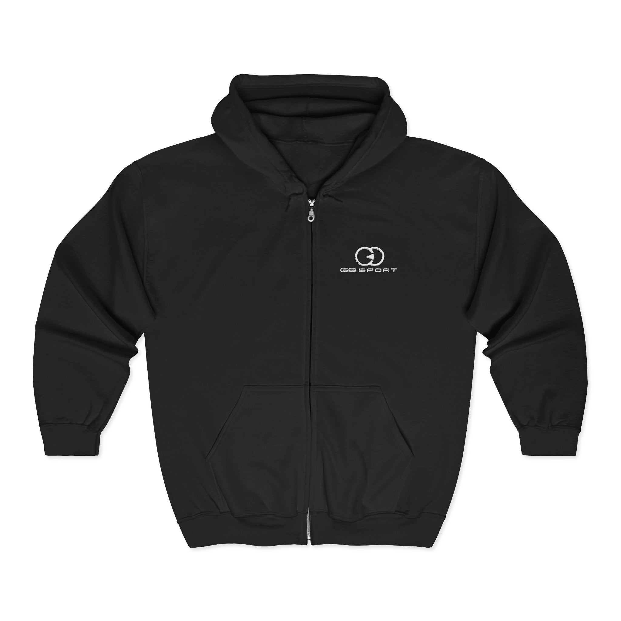 Cozy Unisex Full Zip Hooded Sweatshirt - Perfect for Everyday Wear
