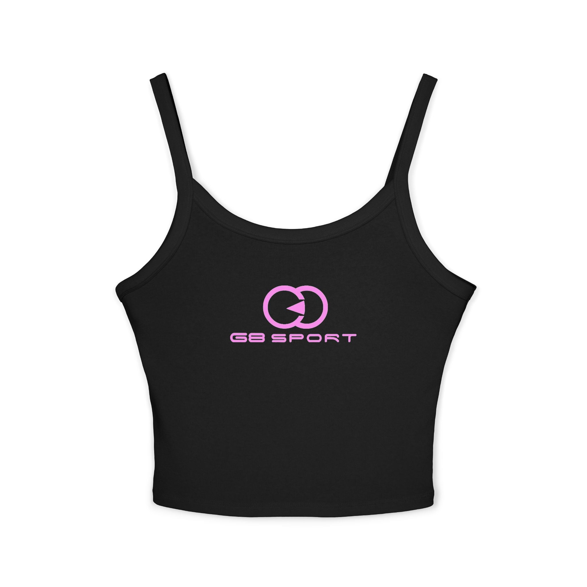 Sporty Women's Spaghetti Strap Tank Top - Stylish Activewear for Comfort and Performance