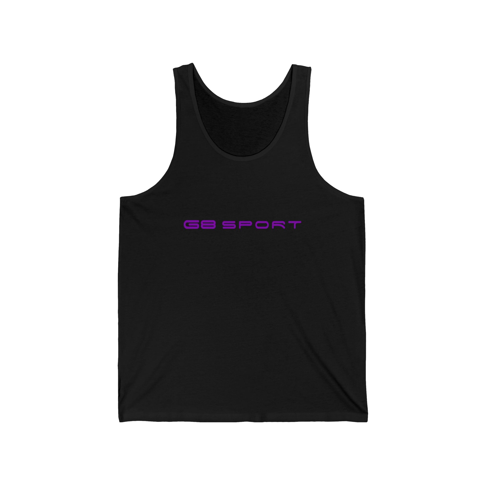 Unisex Jersey Tank - GB Sport Graphic Tee for Active Lifestyles, Perfect for Workouts and Casual Wear