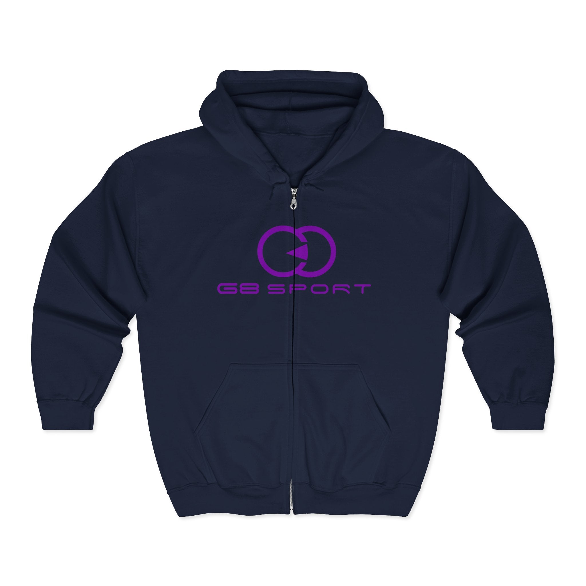 GB Sport Unisex Full Zip Hoodie - Sporty & Stylish Comfort