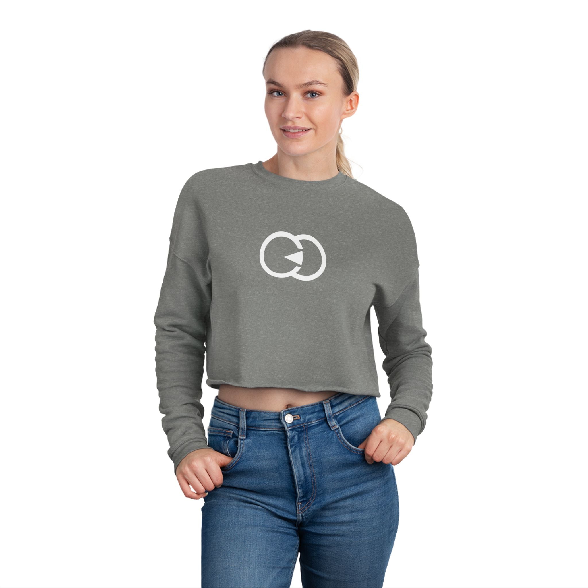 Love Connection Cropped Sweatshirt - Stylish & Comfortable for Everyday Wear