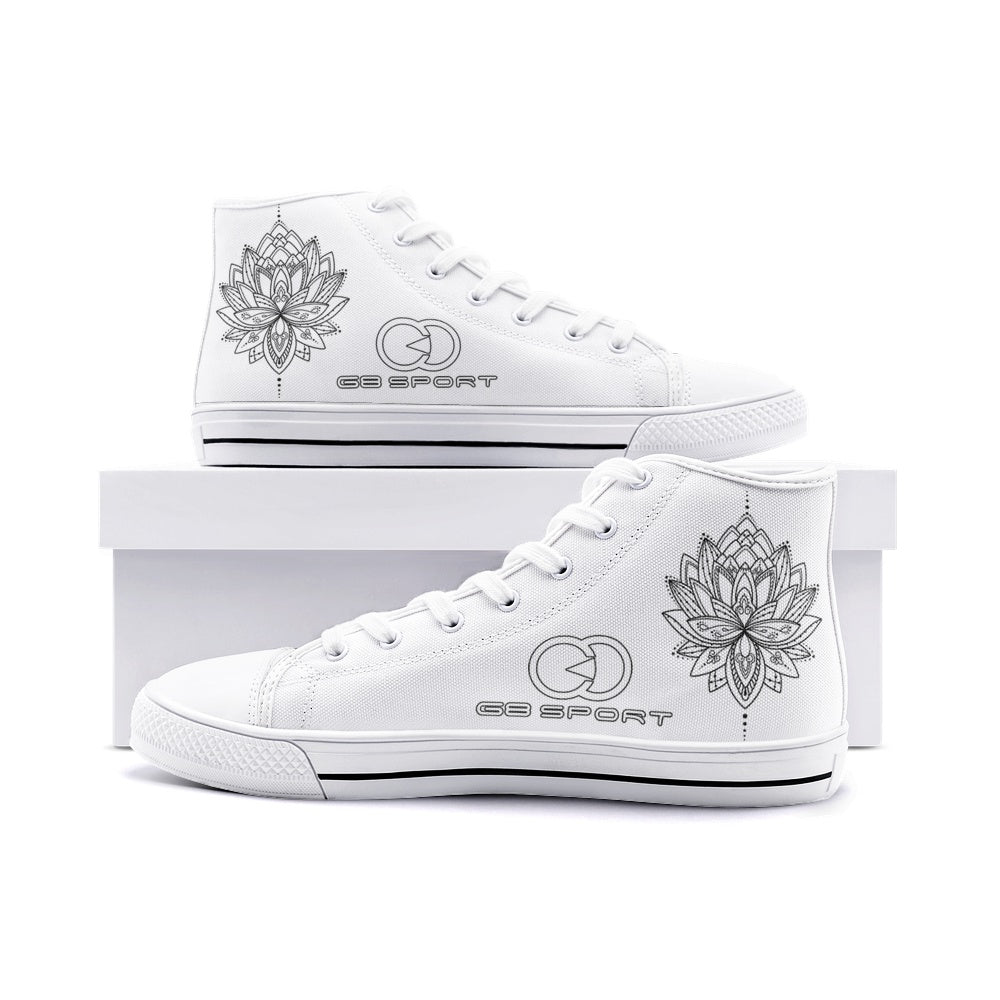 designs for ultimate fashion Unisex High Top Canvas Shoes