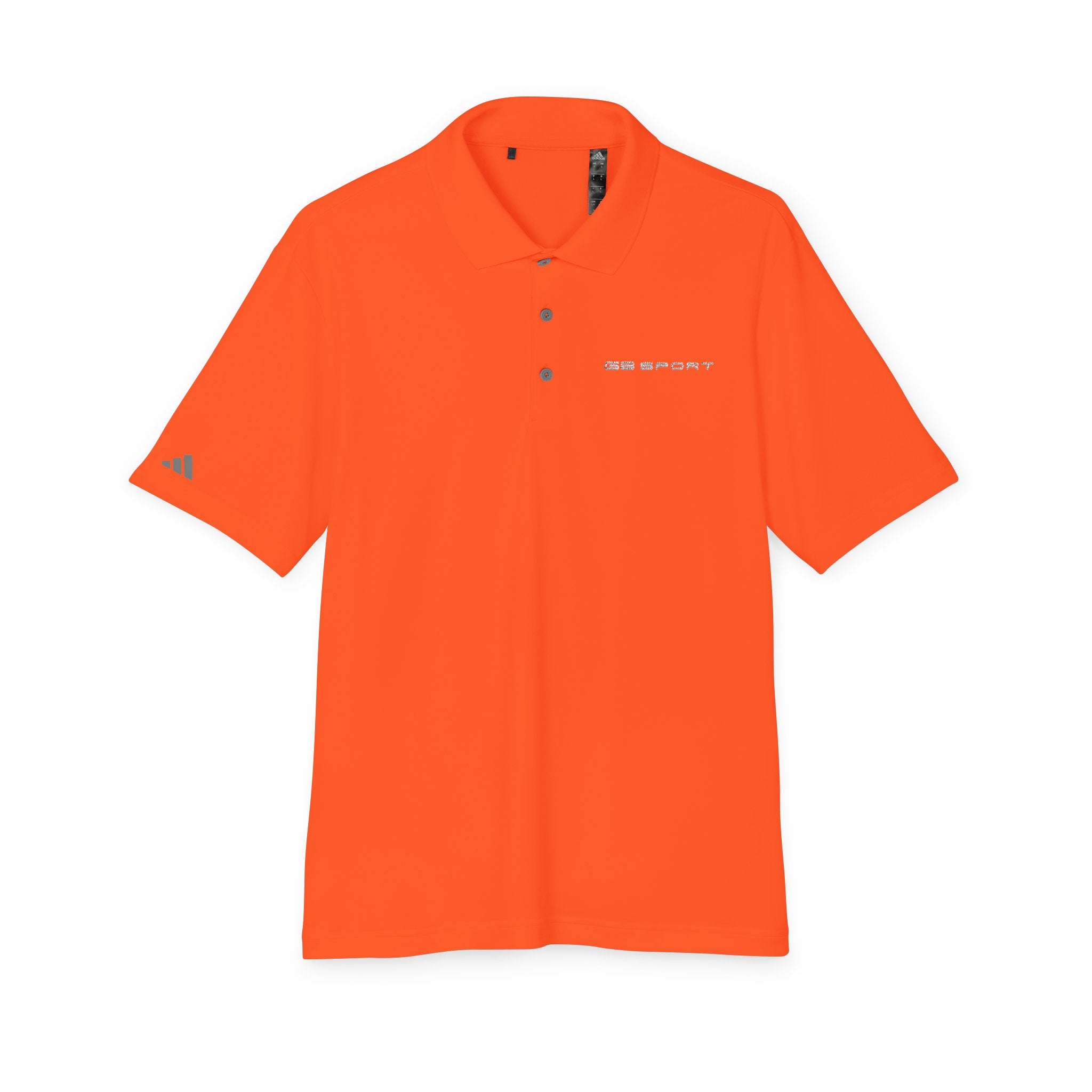 Adidas Unisex Performance Polo - Orange Activewear Shirt for Sports and Casual Wear