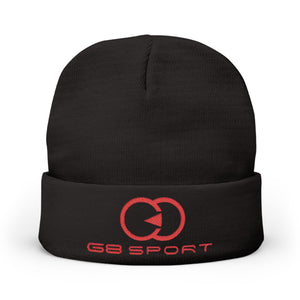 Embroidered Knit Beanie - 68 Sport Logo - Stylish Winter Accessory - G8 Sport