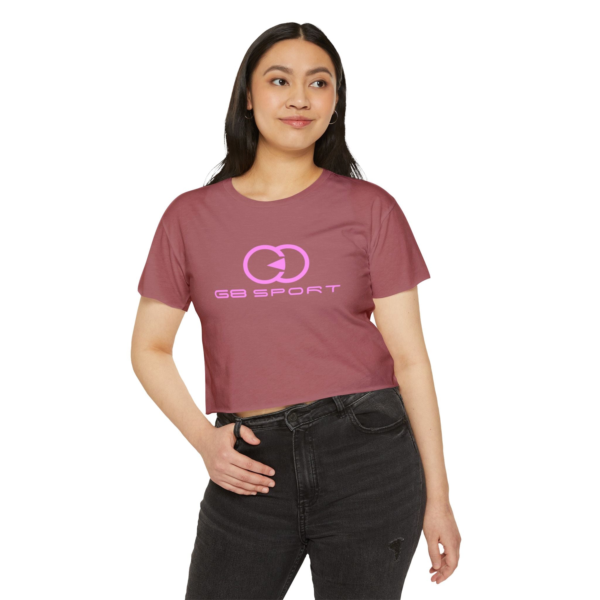 Festival-Ready Women's Crop Top - Stylish GB Sport Tee