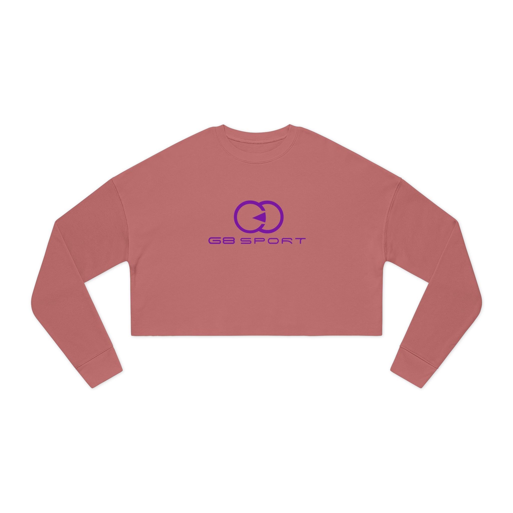 Stylish Women's Cropped Sweatshirt - 68 Sport Design