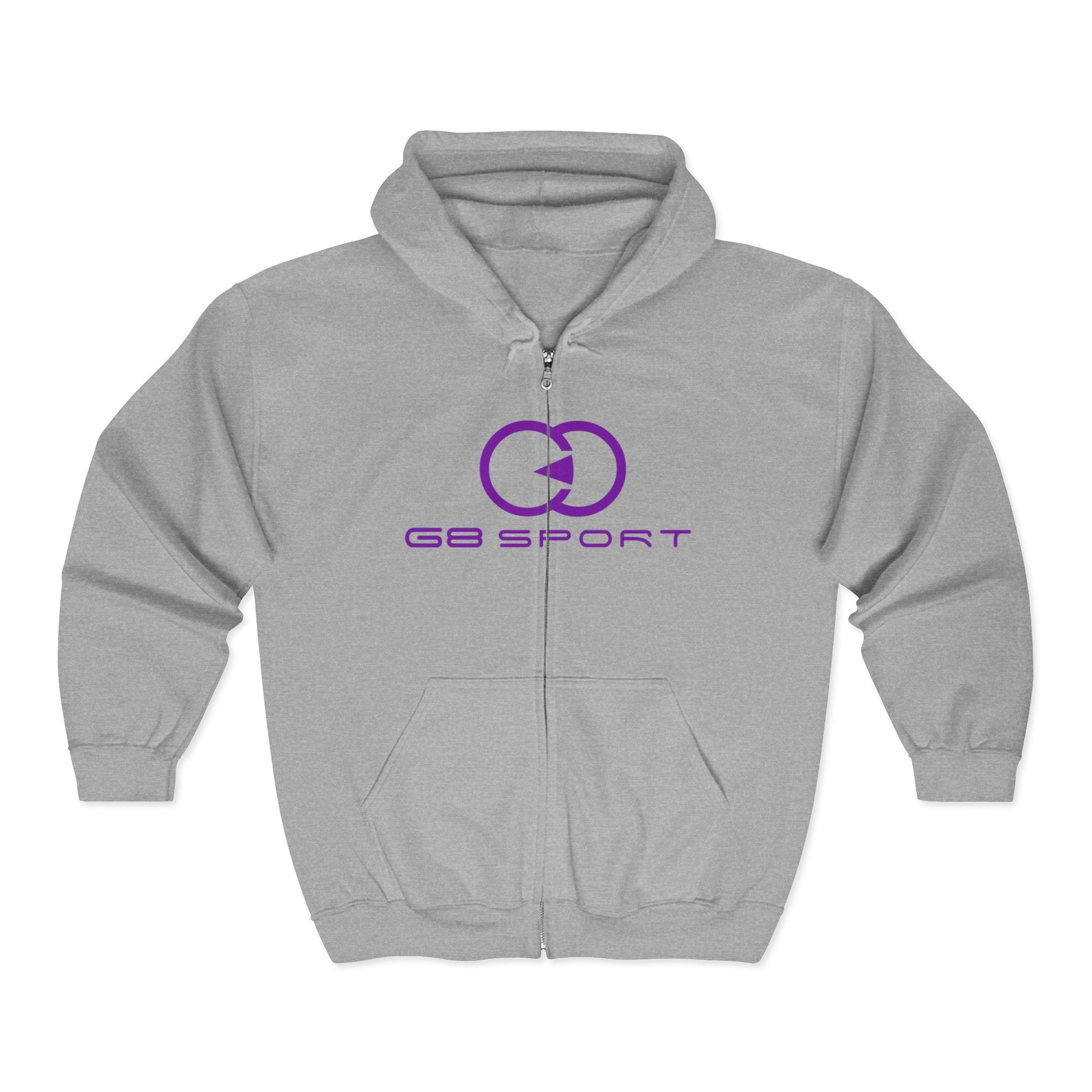 GB Sport Unisex Full Zip Hoodie - Sporty & Stylish Comfort