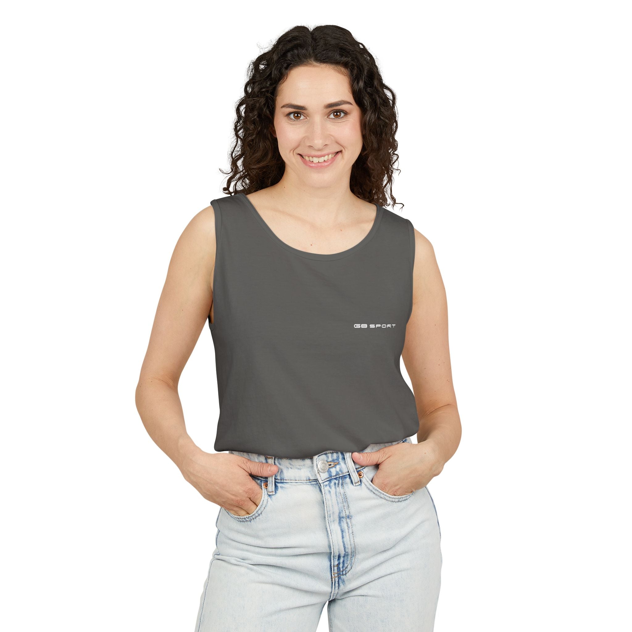Unisex Garment-Dyed Tank Top - Casual Everyday Wear for Summer