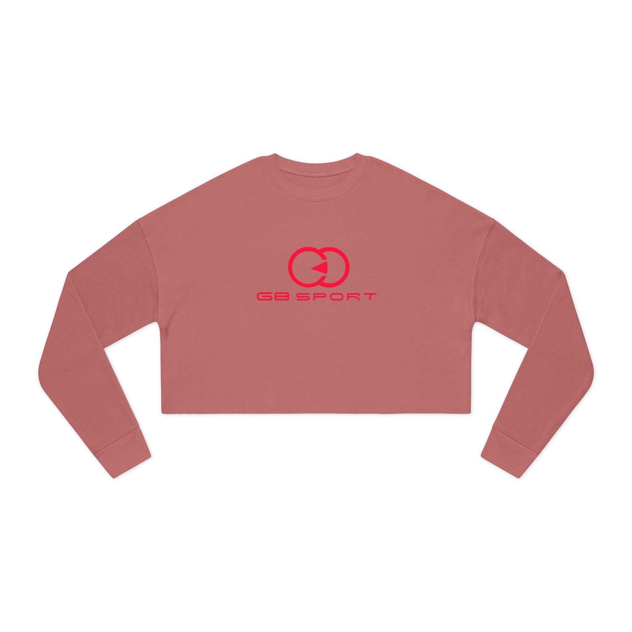 Stylish Women's Cropped Sweatshirt - G8 Sport Logo