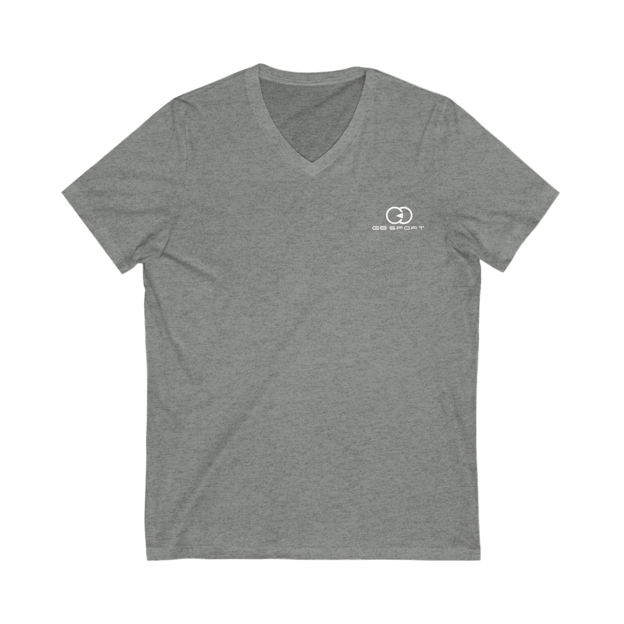 Casual Unisex V-Neck Tee - Perfect for Everyday Wear & Sporty Outings