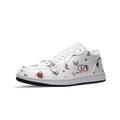 forward design meets everyday comfort Fish Design Unisex Low Top Leather Sneakers