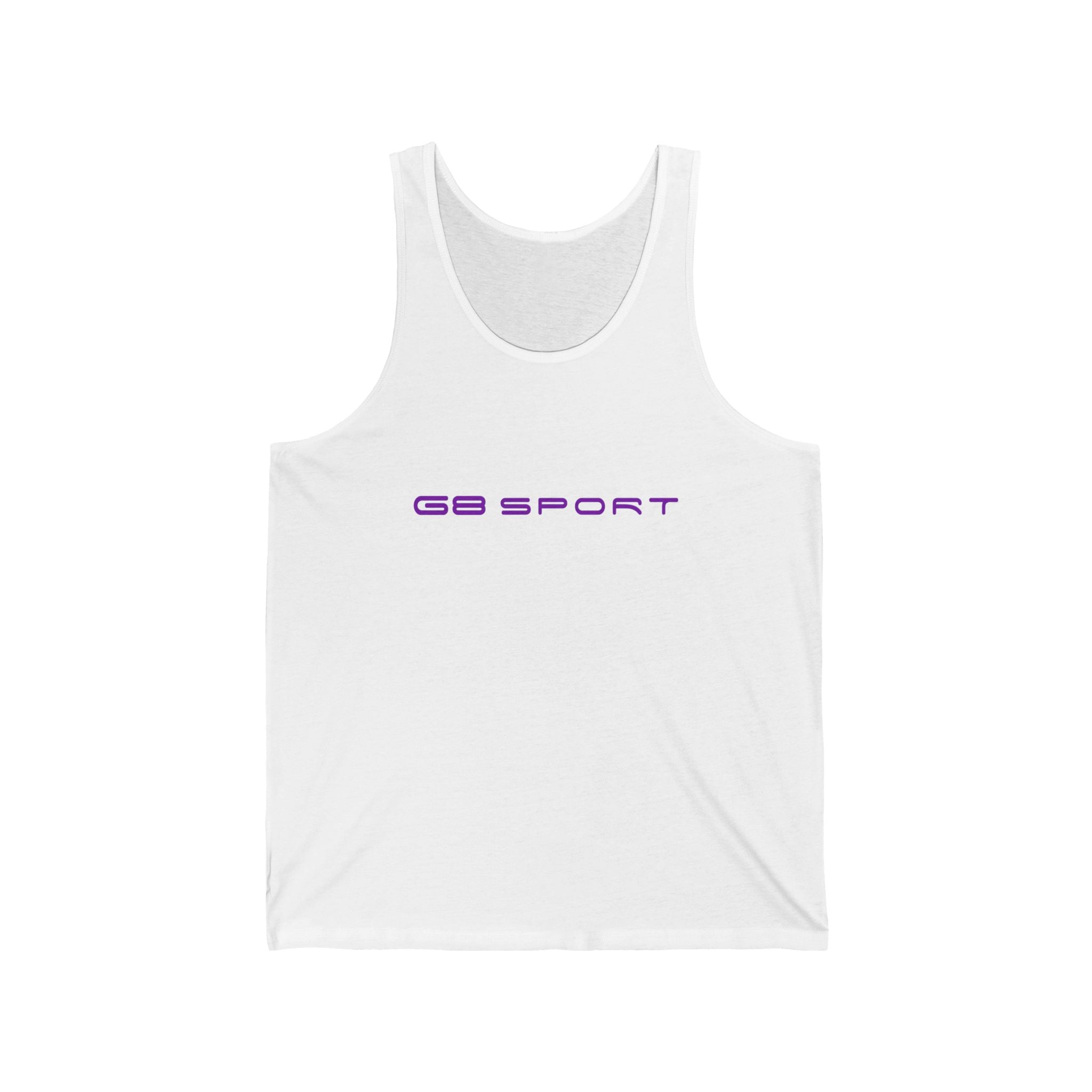 Unisex Jersey Tank - GB Sport Graphic Tee for Active Lifestyles, Perfect for Workouts and Casual Wear