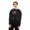 Chic Cropped Hooded Sweatshirt for Women - Perfect for Casual Style & Comfort