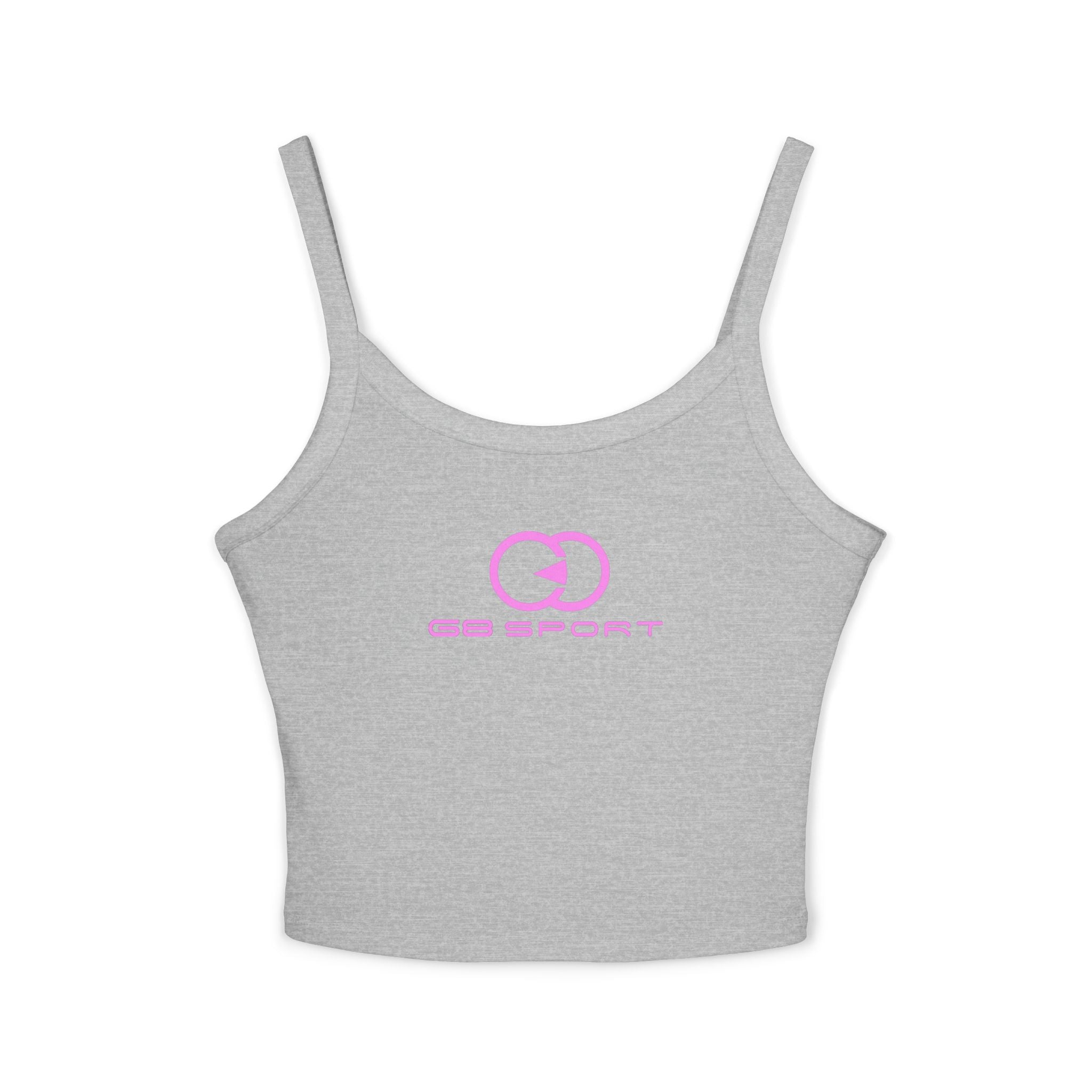 Sporty Women's Spaghetti Strap Tank Top - Stylish Activewear for Comfort and Performance