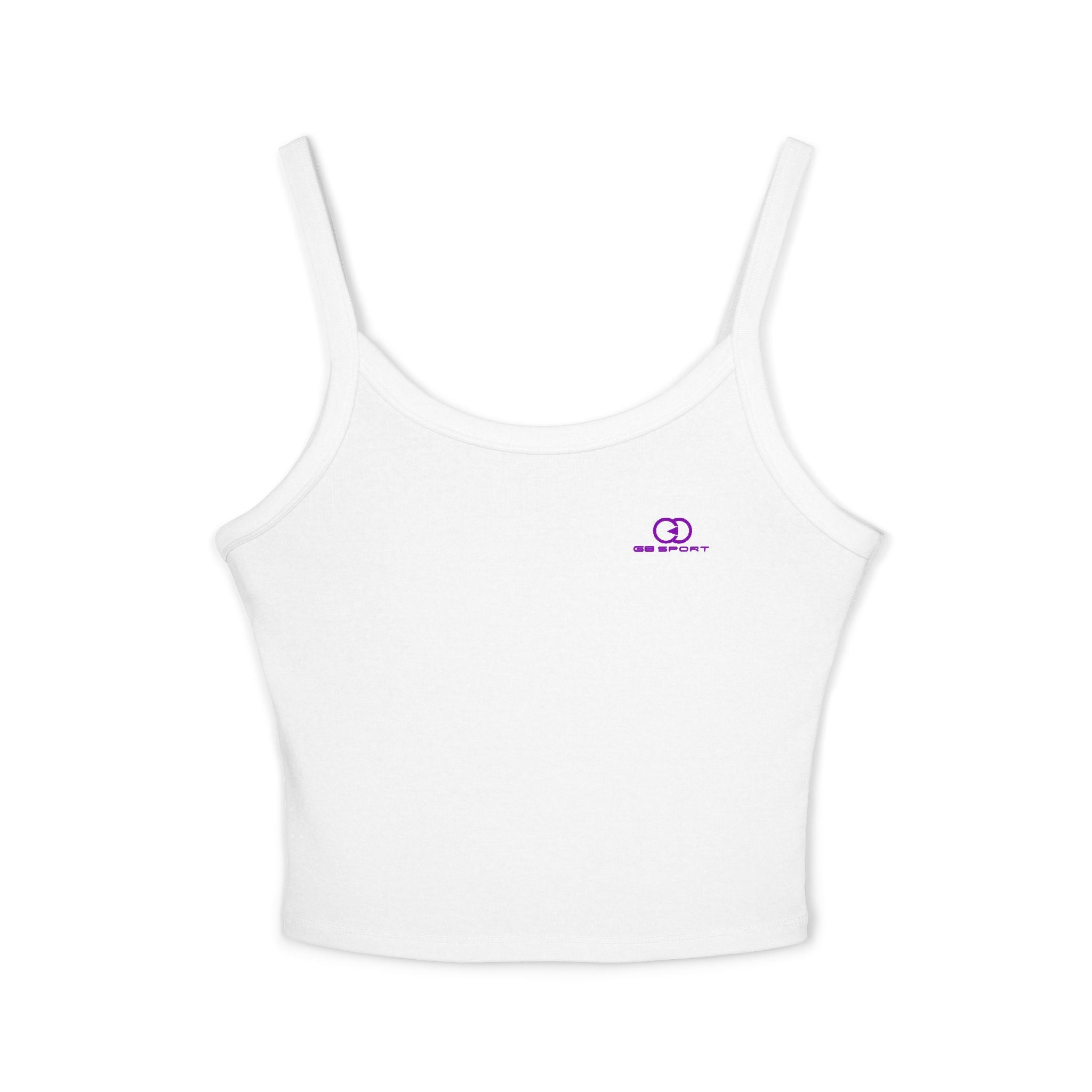 Stylish Women's Spaghetti Strap Tank Top - Perfect for Summer and Casual Outings