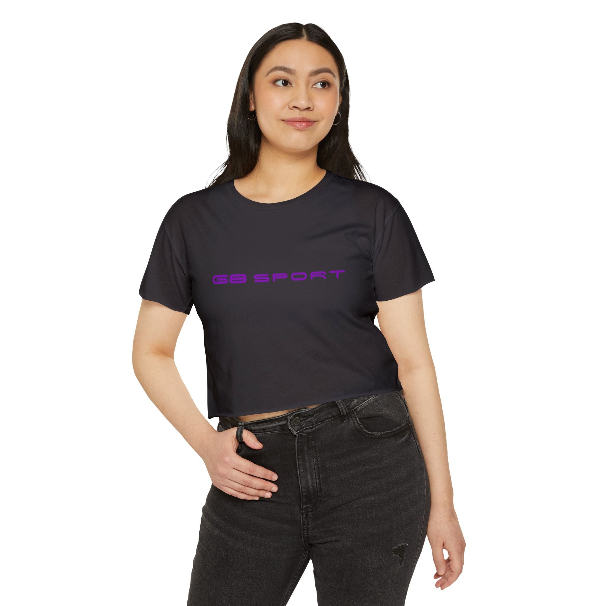 GB Sport Women's Festival Crop Top – Trendy & Comfortable Summer Tee