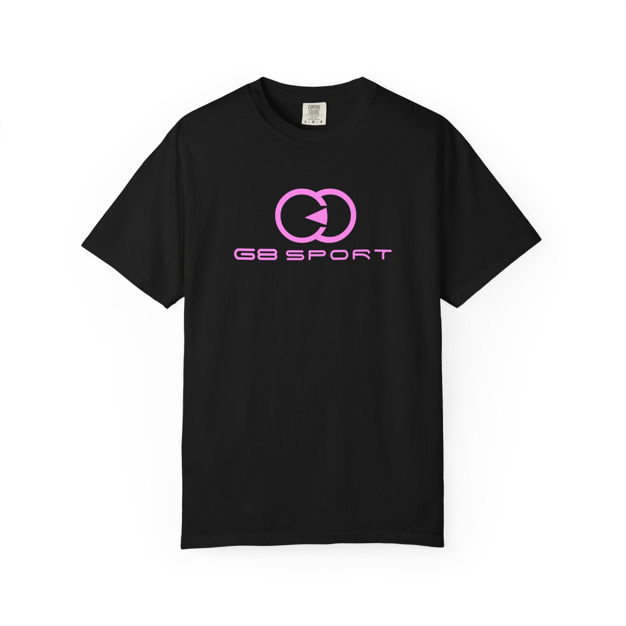 Unisex Garment-Dyed T-Shirt with G8 Sport Logo - Casual Wear for Athletes & Fitness Enthusiasts