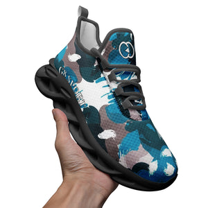 Men Bounce Mesh Knit Sneakers