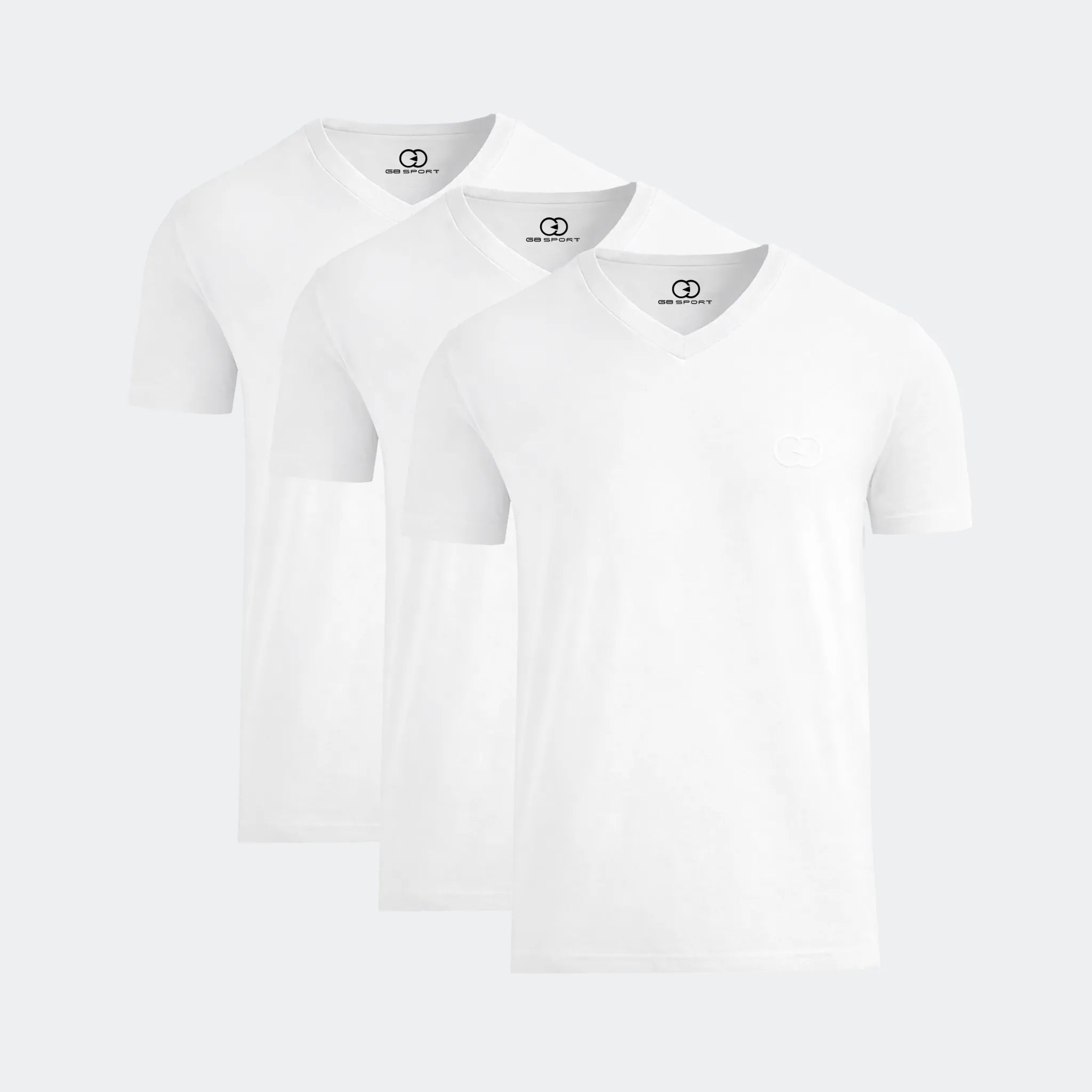 Unisex Jersey Short Sleeve V-Neck Multipack Tee