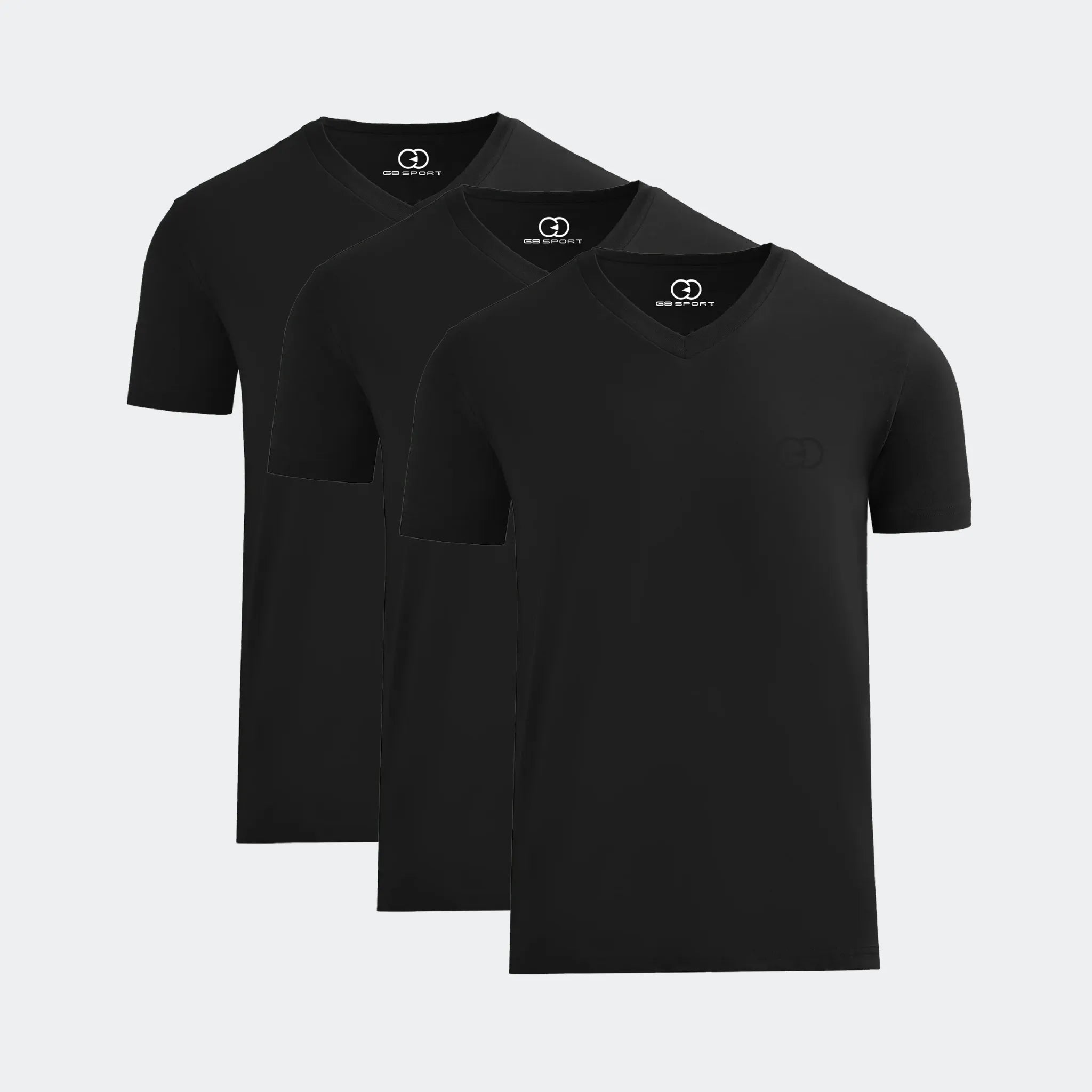 Unisex Jersey Short Sleeve V-Neck Multipack Tee