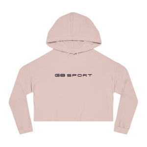 Women's Cropped Hoodie Sweatshirts pink