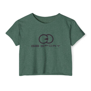 Women's Festival Crop Top green