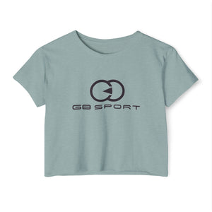 Women's Festival Crop Top light blue