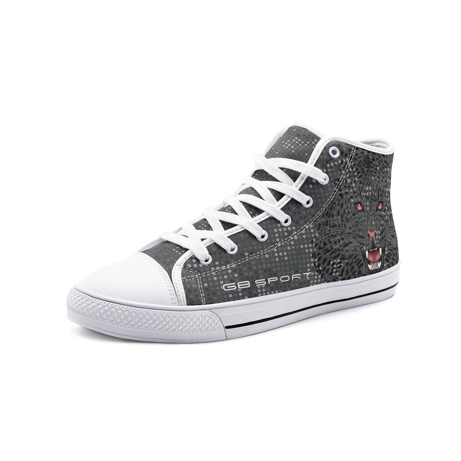 Walk Together in Style Unisex High Top Canvas Shoes
