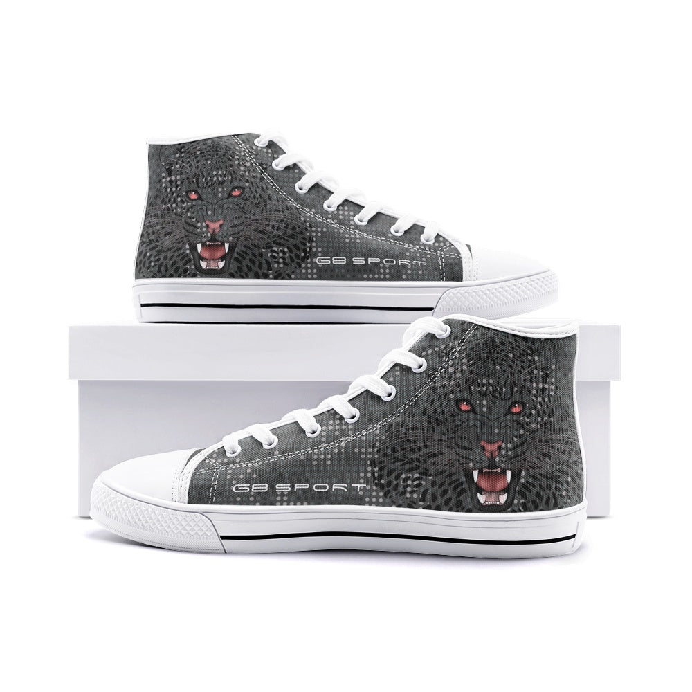 Walk Together in Style Unisex High Top Canvas Shoes