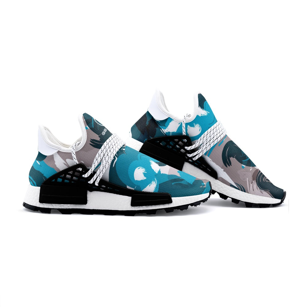 Every step is part of your story Camo Flag Unisex Lightweight Sneaker