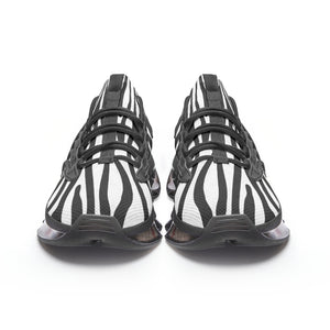 striped shoes