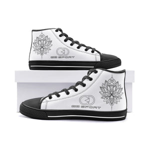 top black canvas shoes