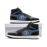 Exclusive designs for trendsetters Black and Blue Unisex Sneaker TR
