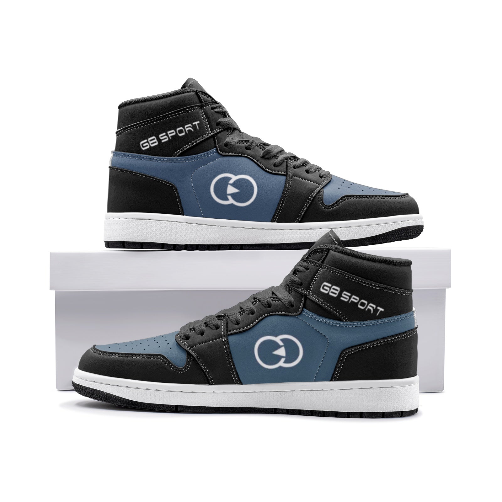 Exclusive designs for trendsetters Black and Blue Unisex Sneaker TR