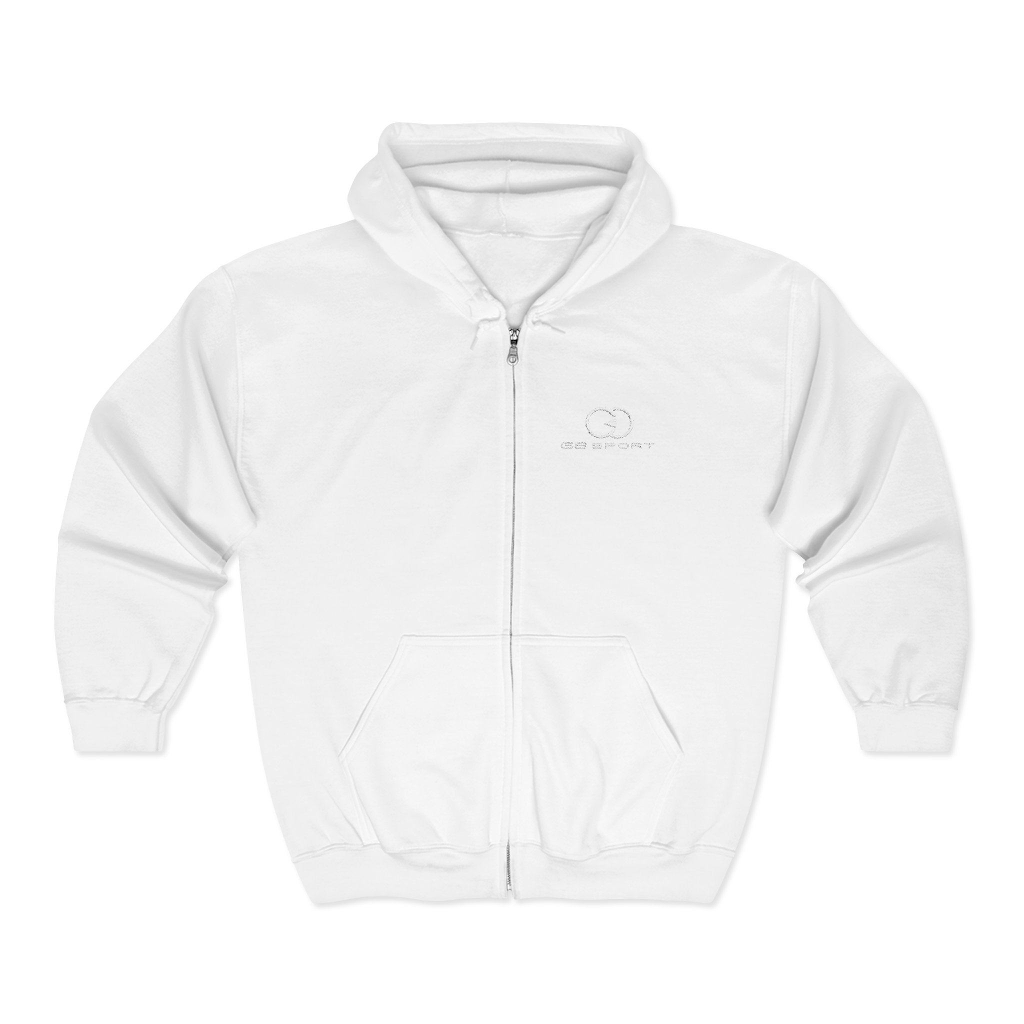 Cozy Unisex Full Zip Hooded Sweatshirt - Perfect for Everyday Wear
