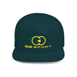 Stylish Flat Bill Snapback Cap for Sports Enthusiasts - G8 Sport Logo