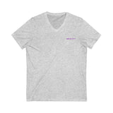 Unisex Sporty V-Neck Tee - Comfortable Jersey Shirt for Active Lifestyle
