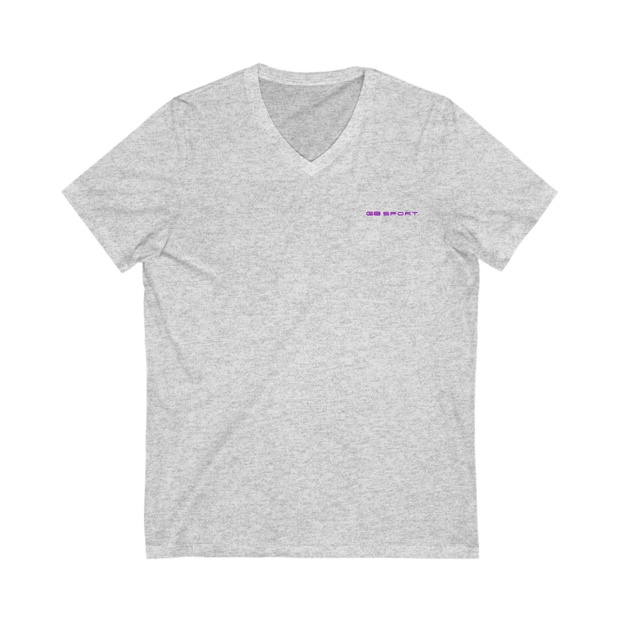 Unisex Sporty V-Neck Tee - Comfortable Jersey Shirt for Active Lifestyle