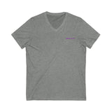 Unisex Sporty V-Neck Tee - Comfortable Jersey Shirt for Active Lifestyle