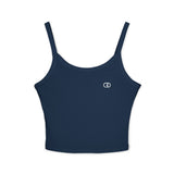 Chic Women's Spaghetti Strap Tank Top - Stylish Black Basics for Everyday Wear