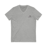 Unisex Jersey Short Sleeve V-Neck Tee