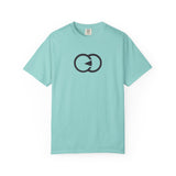 Unisex Garment-Dyed T-Shirt - Minimalist Circular Design