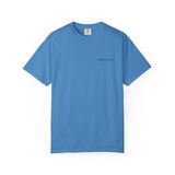 Casual Unisex Garment-Dyed T-Shirt - Minimalist Design, Perfect for Everyday Wear