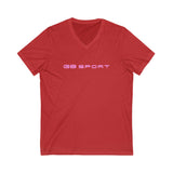 GB Sport Unisex V-Neck Tee - Trendy Comfort for Athletes & Casual Wear
