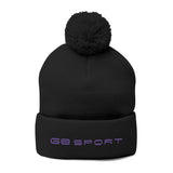 Cozy Pom-Pom Knit Cap - Perfect for Winter Sports & Casual Style