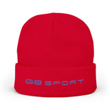 Knit Beanie (Embroidery)