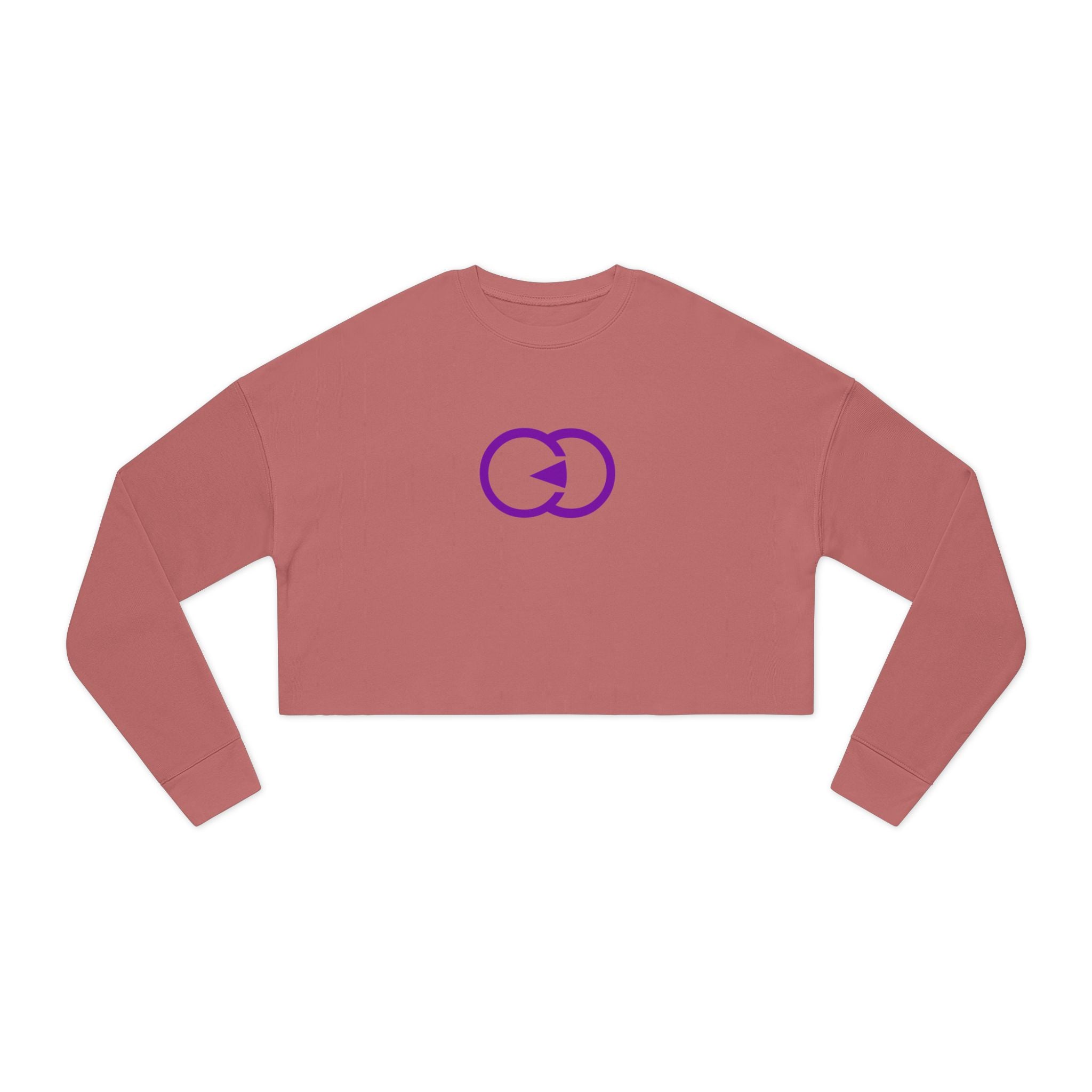 Chic Reversible Cropped Sweatshirt for Women - Stylish Urban Fashion